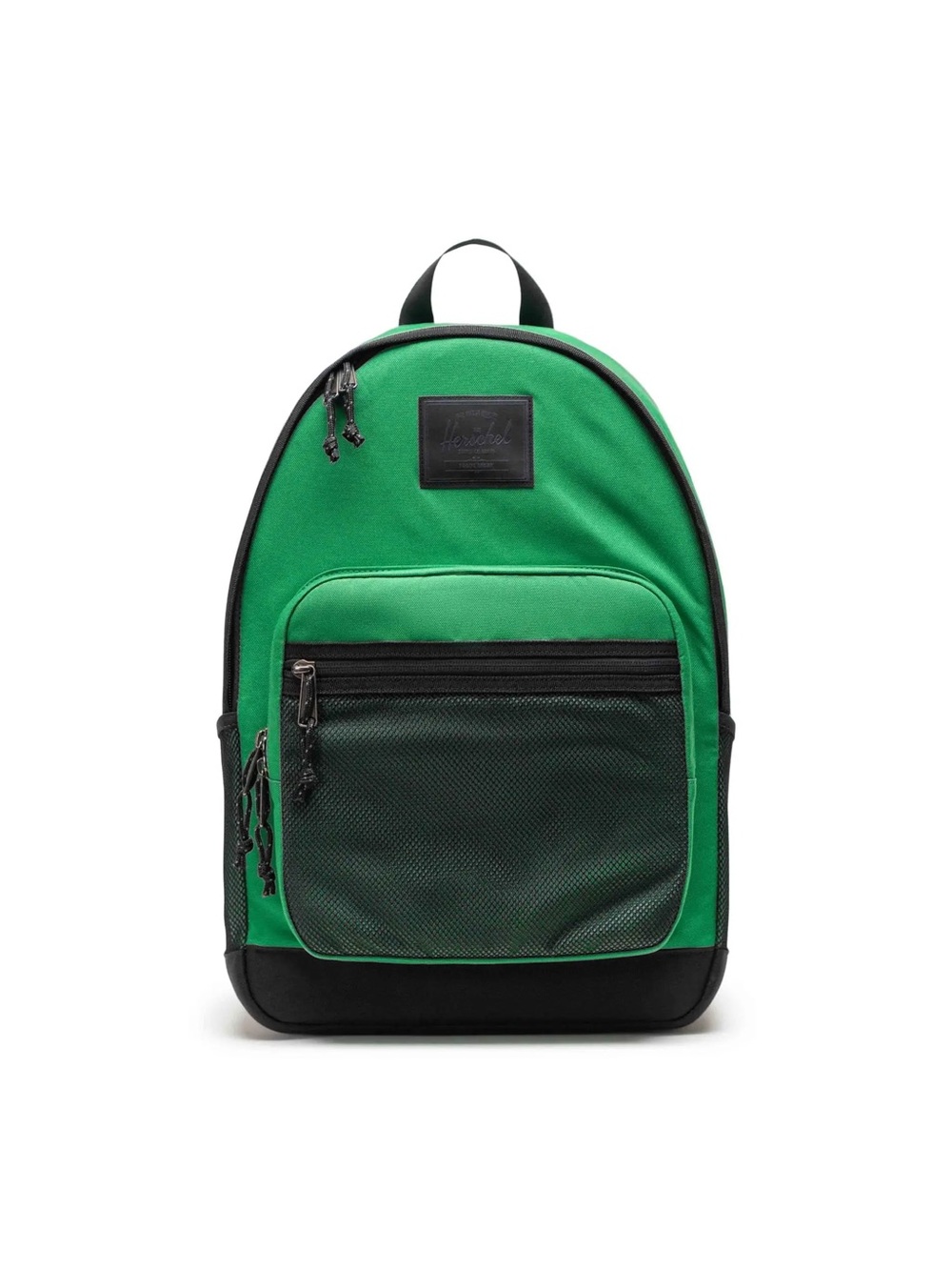 Herschel Supply Company Green and Black Backpack with Front Mesh Pocket